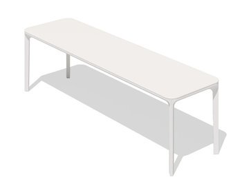 SLIM - Ceramic garden bench by Sovet italia - view 2